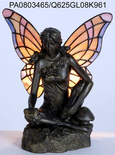 Tiffany Angel Table Lamp