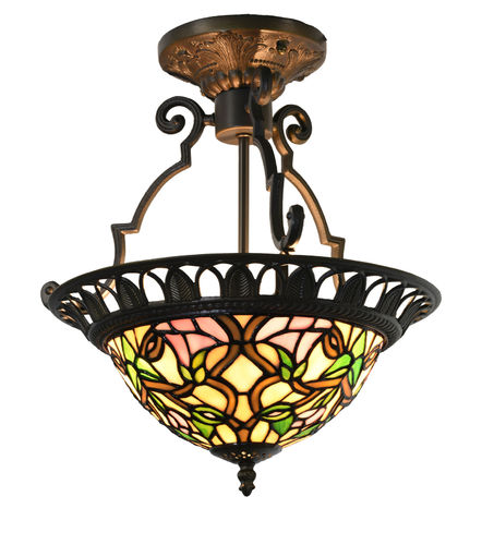 Tiffany Style Ceiling Up lighter