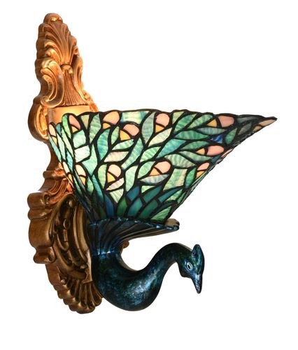 Peacock Wall Lamp